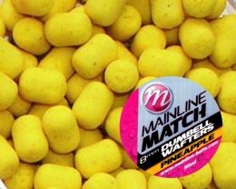 Mainline Match Dumbell Wafters 8mm Yellow Pineapple
