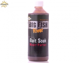 Dynamite Big Fish Bait Soak River Meat Furter 500ml