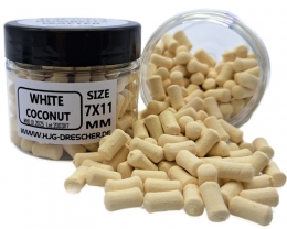 HJG Dumbell Wafter White Coconut 2.0 7x11mm