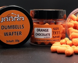 HJG Dumbell Wafter Orange Chocolate 2.0 7x11mm