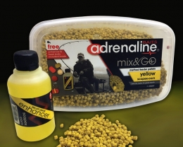 Adrenaline Method Mix & Go Pellets Yellow ScopexCorn 500g