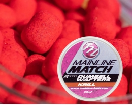 Mainline Match Dumbell Wafters 8mm Krill Red
