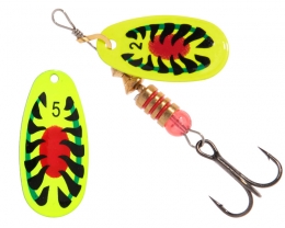 Mikado Spinner Blaster Silber Gelb - schwarz getigert/28