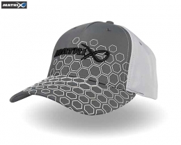 Matrix Hex Print Cap Grey