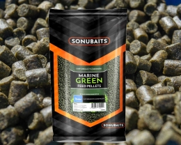 Sonubaits Marine Green Feed Pellets 900g 2mm