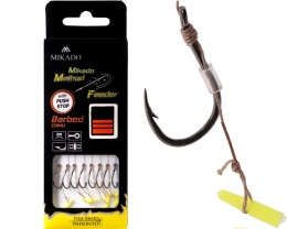 Mikado MF Rig Push Stop Barbed mit geflochtener Schnur 10cm