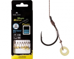 Mikado MF Rig Pellet Band Barbed-MF13 mit geflochtener Schnur 10