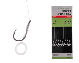 Korum Banded Hair Rigs Barbed 4