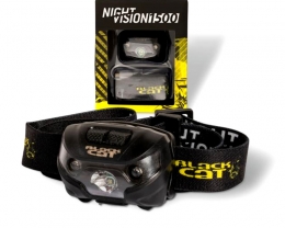 Black Cat Night Vision 1500 Kopflampe