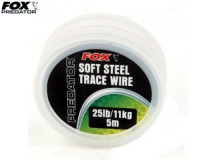 Fox Predator Soft Steel Wire 25lb 5m *