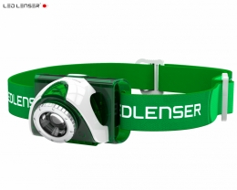 Led Lenser Kopflampe SEO3 Green