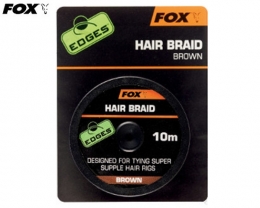Fox Edges Hair Braid Brown