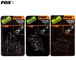 Fox Edges Flexi Ring Swivels