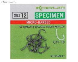 Korum Xpert Specimen Haken - Barbed