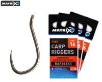 MATRIX Hook Carp Riggers Barbless*