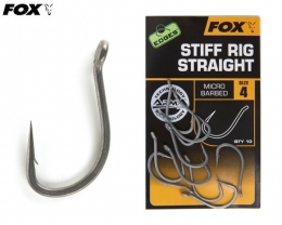 Fox Edges Stiff Rig Straight Hook